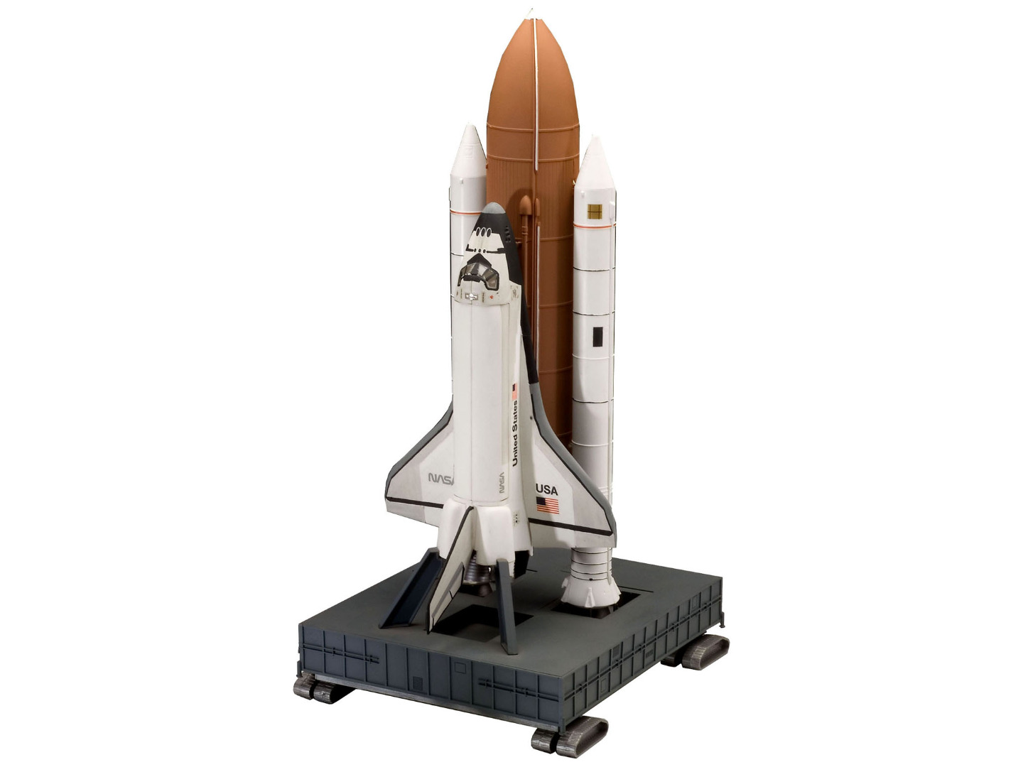Revell Model Kit Space Shuttle Discovery + Booster Rockets Scale 1:144
