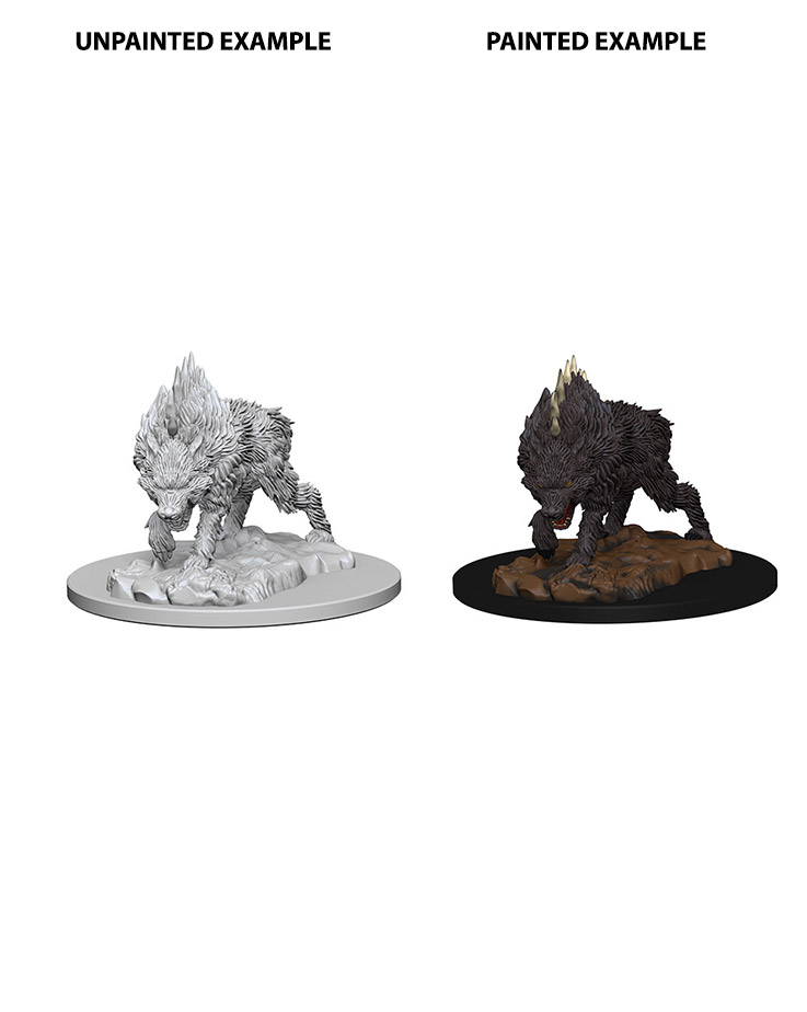 Pathfinder Battles: Deep Cuts - Dire Wolf Miniature