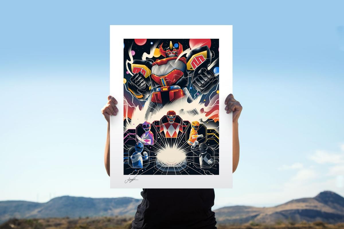 Mighty Morphin Power Rangers: Unframed Art Print 