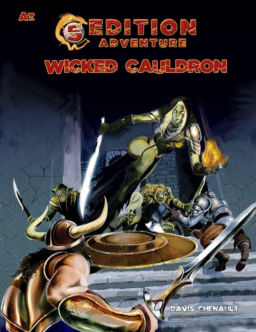 5th Edition Adventures: A3 - The Wicked Cauldron (English)