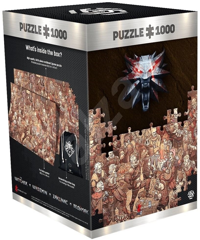 The Witcher: Birthday Puzzle (1000 Pieces)