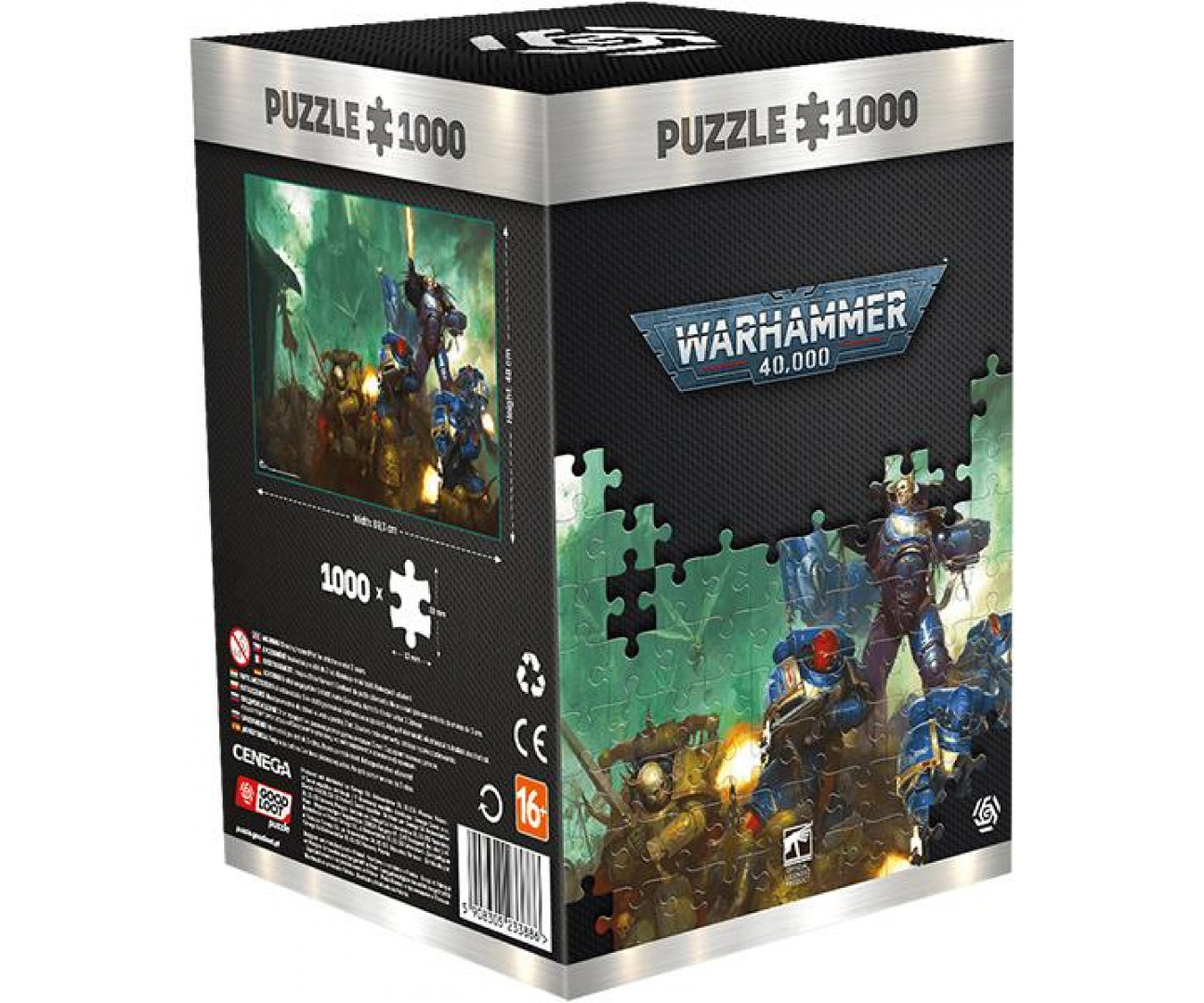 Warhammer 40,000: Space Marine Puzzle (1000 Pieces)