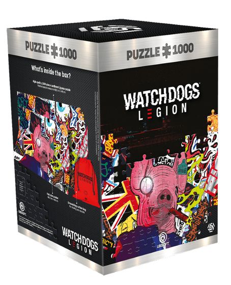 Watch Dogs Legion: Pig Mask Puzzle (1000 Pieces)