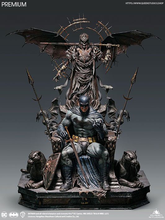 DC Comics Statue 1/4 Batman on Throne Premium Edition 92 cm