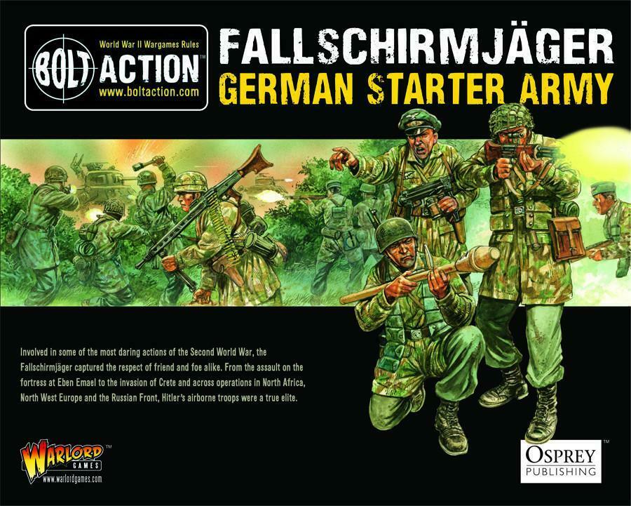 Bolt Action 2 Fallschirmjager Starter Army (English)
