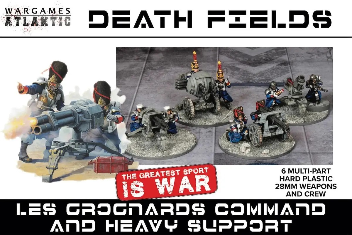 Death Fields - Les Grognards Command and Heavy Support (English)