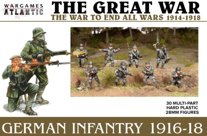 The Great War - German Infantry (1916-1918) (English)