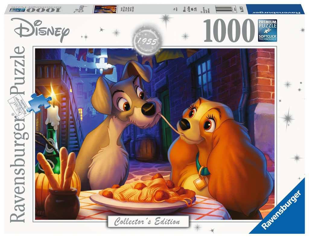 Disney Collector's Edition Jigsaw Puzzle Lady and the Tramp (1000 pieces)