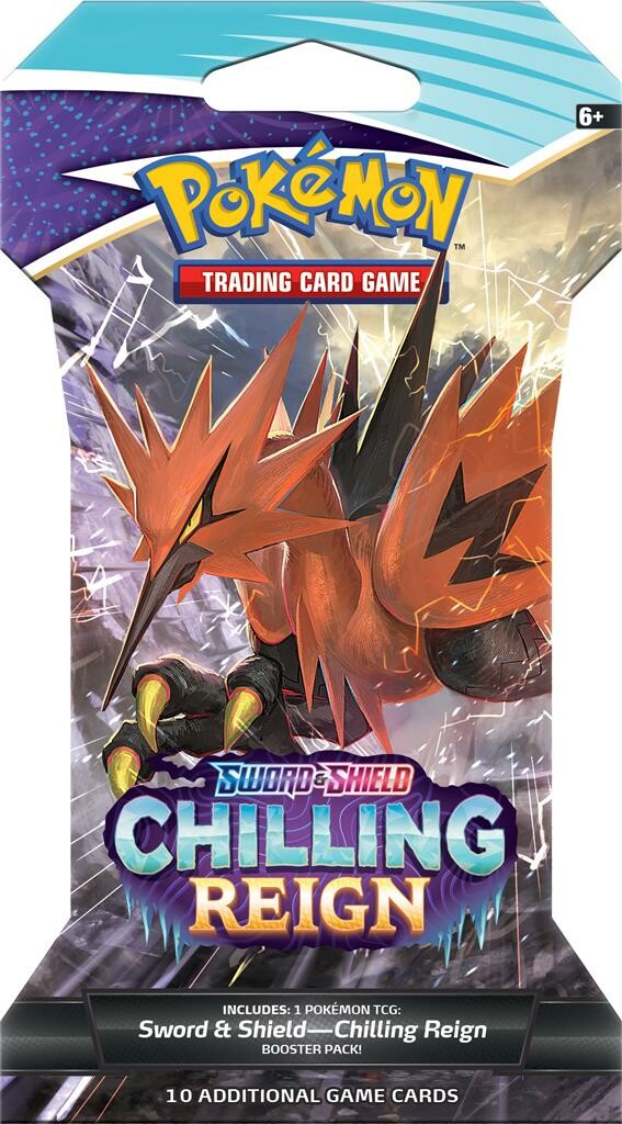 Pokemon Chilling Reigns Sleeved booster (English)