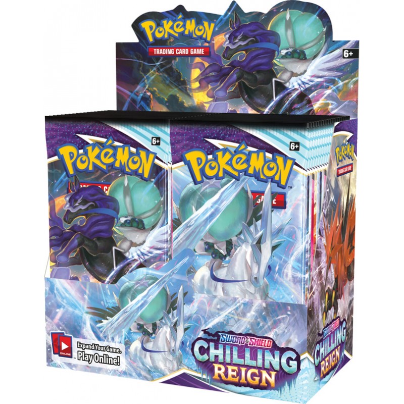 Pokémon Chilling Reign Booster Box/Display (36 Boosters) English