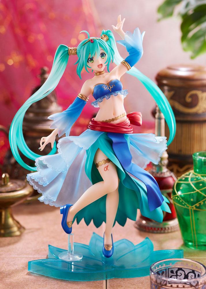 Vocaloid PVC Princess AMP Statue Hatsune Miku Arabian Ver. 18 cm