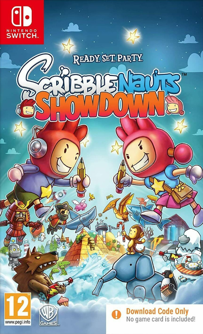 Scribblenauts Showdown Nintendo Switch (Code in Box) (Novo)
