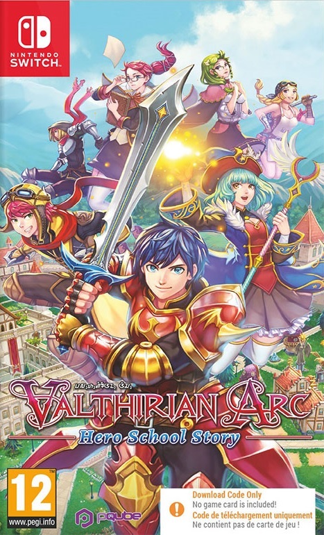 Valthirian Arc: Hero School Story Nintendo Switch (Code in a box) (Novo)