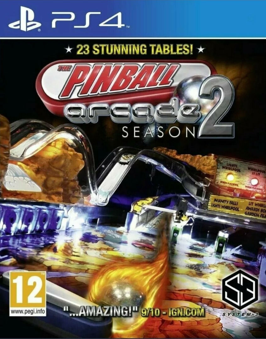 The Pinball Arcade Season 2 PS4 (Novo)