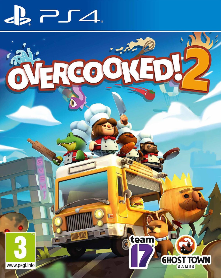 Overcooked 2 PS4 (Novo)