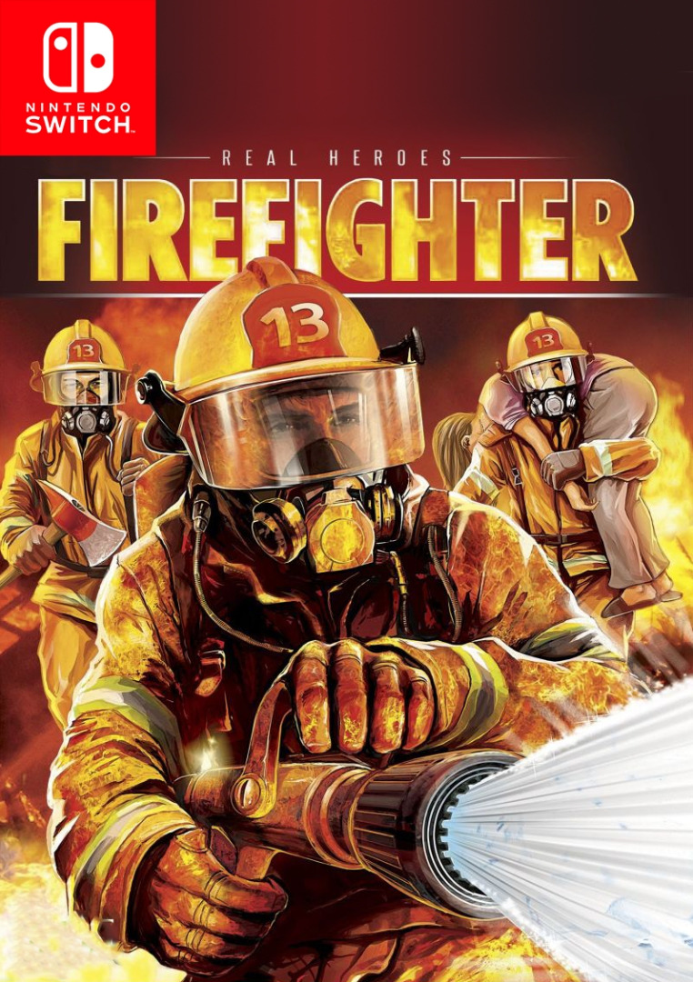 Real Heroes: Firefighter (Code in a Box) Nintendo Switch (Novo)