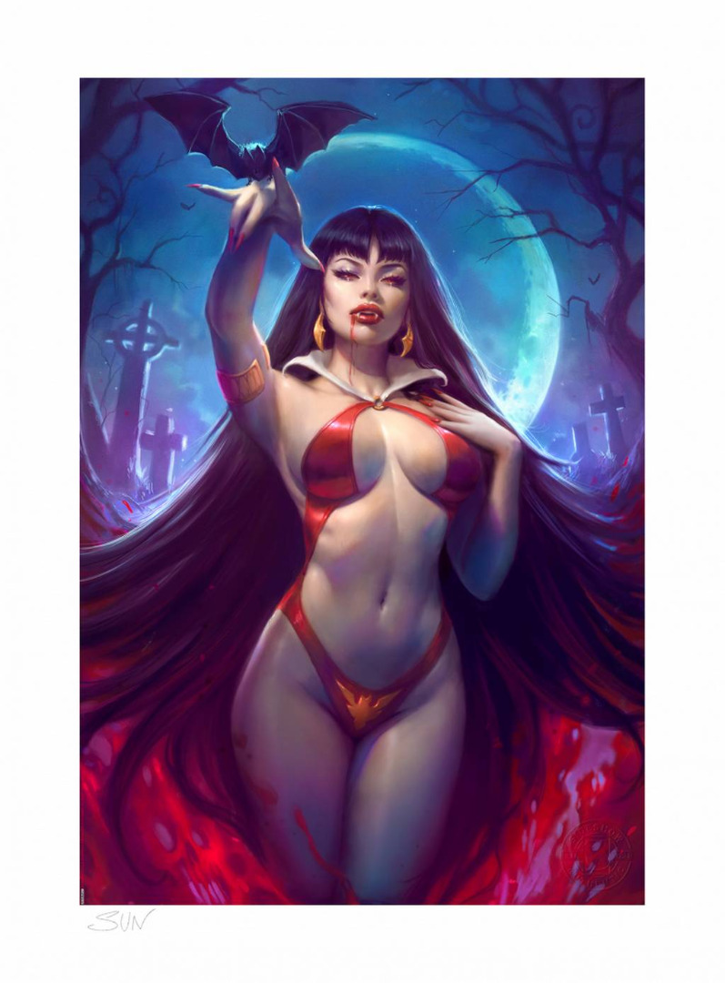 Vampirella: Vampirella #9 Unframed Art Print 
