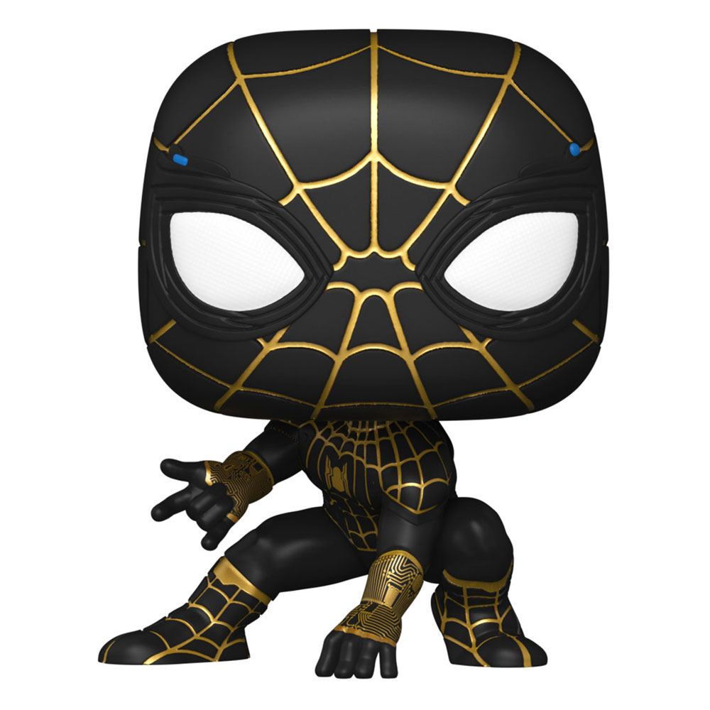 Spider-Man: No Way Home POP! Vinyl Figure Spider-Man (Black & Gold Suit)9cm