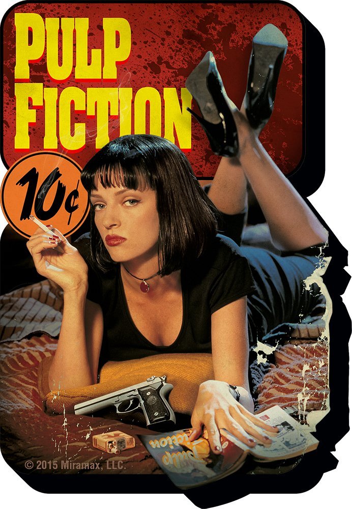 Íman Pulp Fiction - One Sheet Funky Chunky Magnet