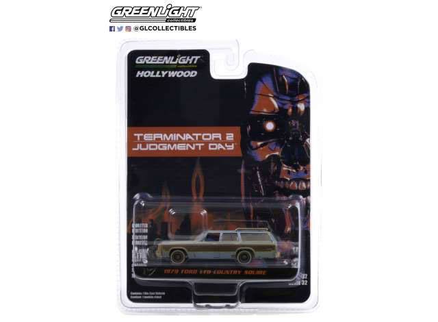 Terminator 2 Judgment Day (1991) Diecast Model 1/64 1980 Ford LTD Country 