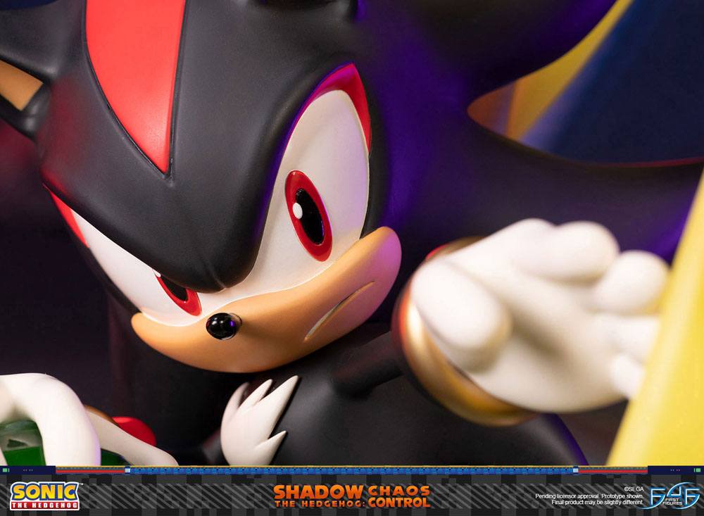 Sonic the Hedgehog Statue Shadow the Hedgehog Chaos Control 50 cm