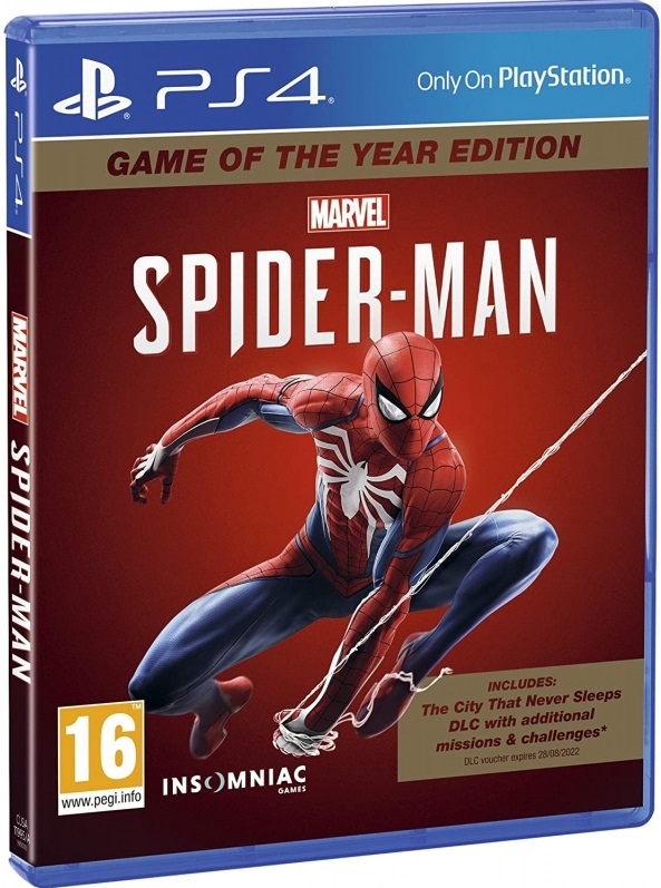 Marvel's Spider-Man Game Of The Year Edition PS4 (Novo)