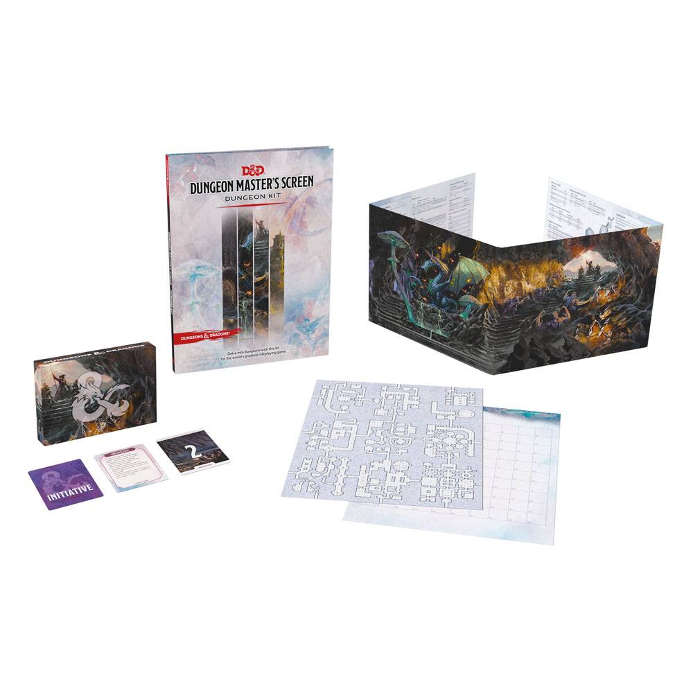 Dungeons and Dragons Dungeon Master's Screen Dungeon Kit (English)