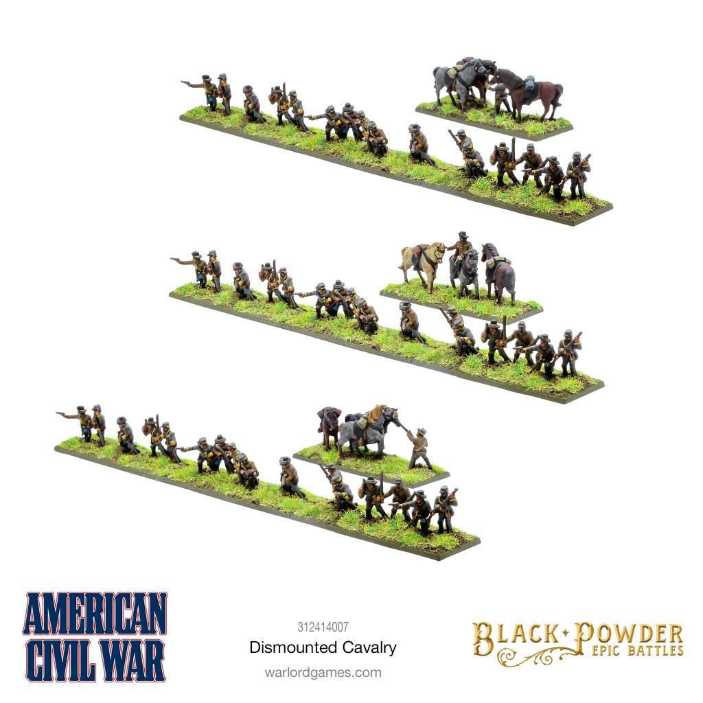 Black Powder Epic Battles: ACW Dismounted Cavalry (English)