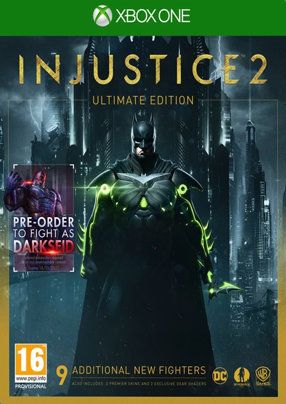 Injustice 2 Ultimate Steelbook Edition Xbox One (Novo)