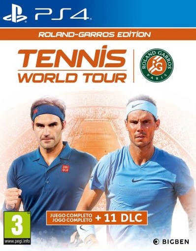 Tennis World Tour - Roland Garros Edition PS4 (Novo)