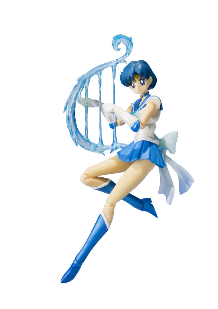 Sailor Moon SuperS S.H. Figuarts Action Figure Sailor Mercury (S4) Tamashii