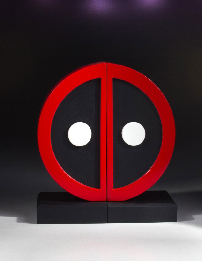 Marvel Comics Bookends Deadpool Logo 16 cm