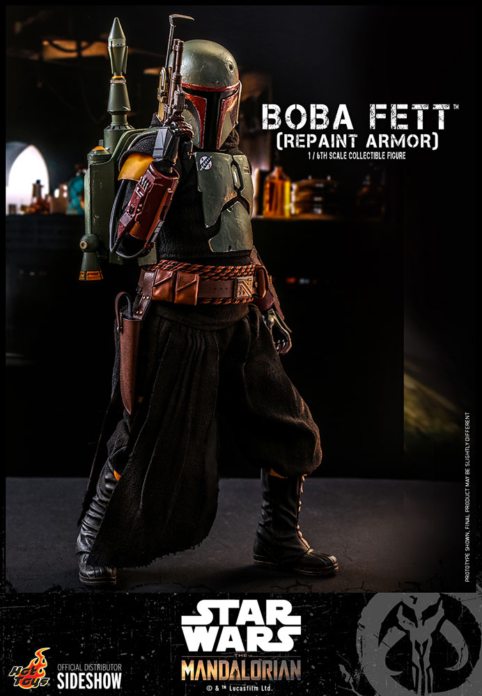 Star Wars: The Mandalorian - Boba Fett Repaint Armor 1:6 Scale Figure 