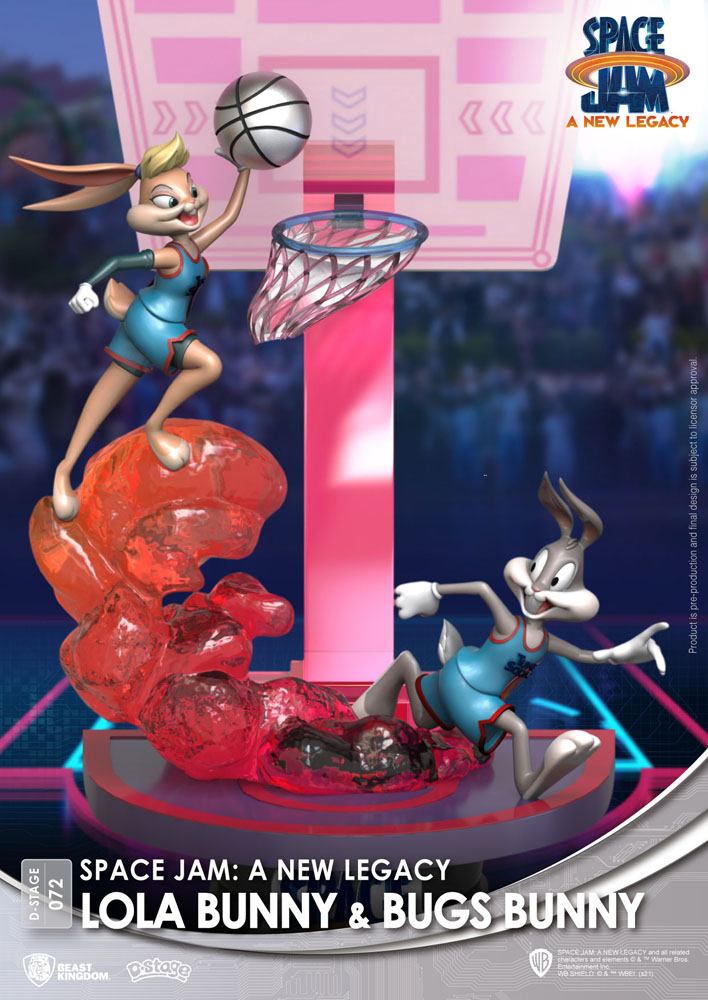 Space Jam: A New Legacy D-Stage PVC Diorama Lola Bunny & Bugs Bunny 15 cm