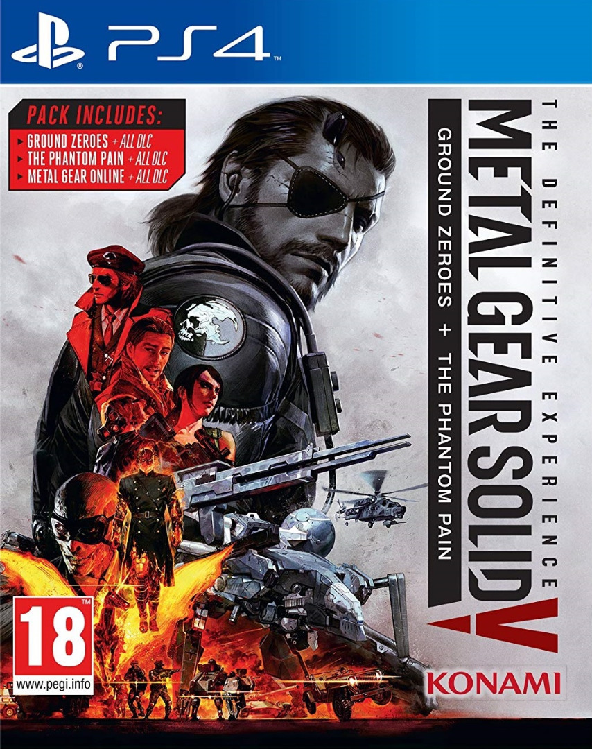 Metal Gear Solid V The Definitive Experience PS4 (Novo)