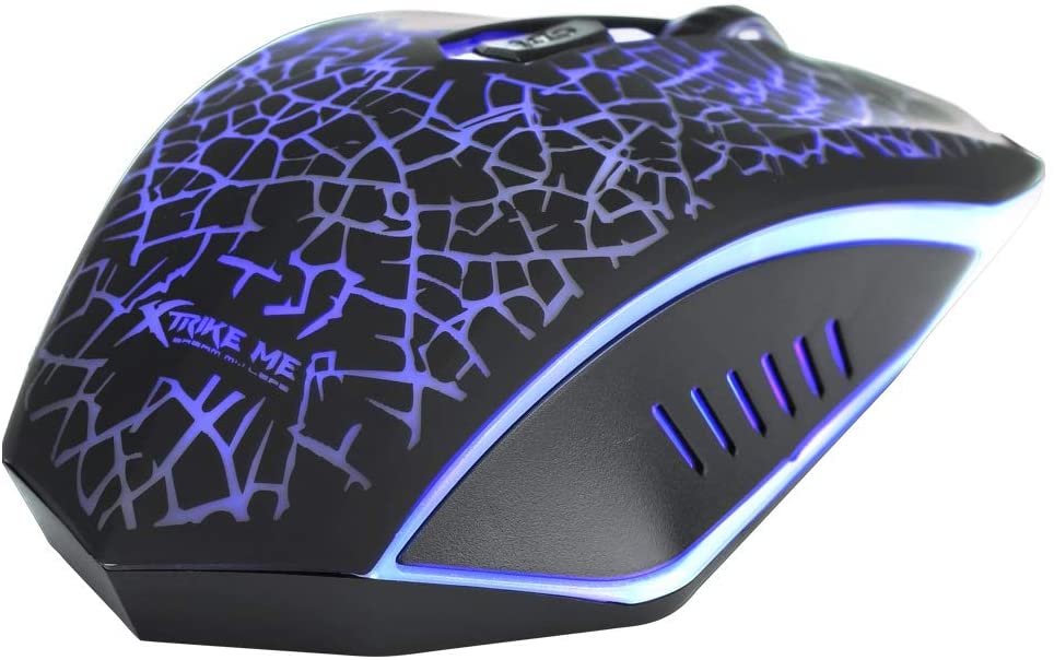 Wired Optical Gaming Mouse GM-205BK colors Backlight 3200 DPi