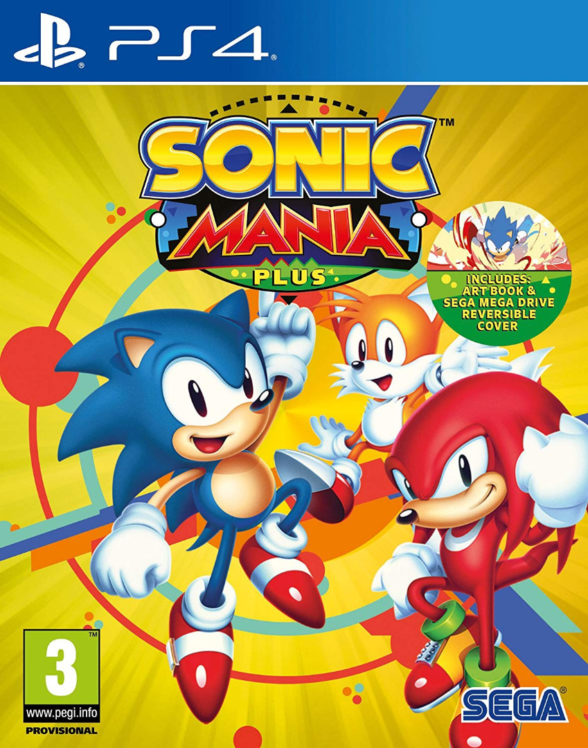 Sonic Mania Plus PS4 (Novo)