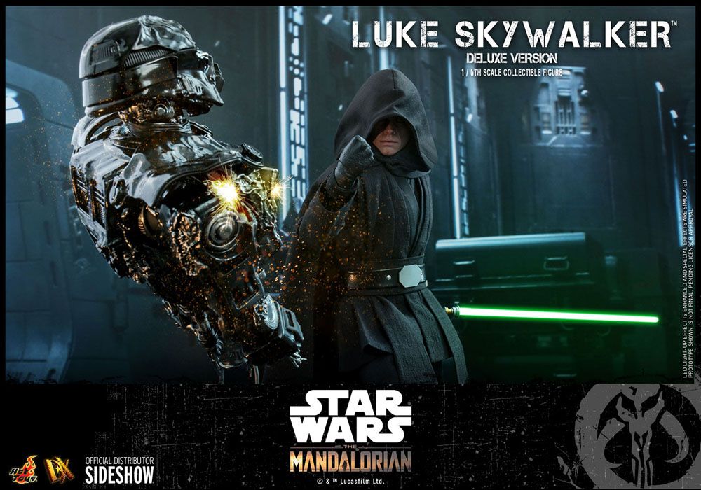 Star Wars The Mandalorian Action Figure 1/6 Luke Skywalker (Deluxe Version)