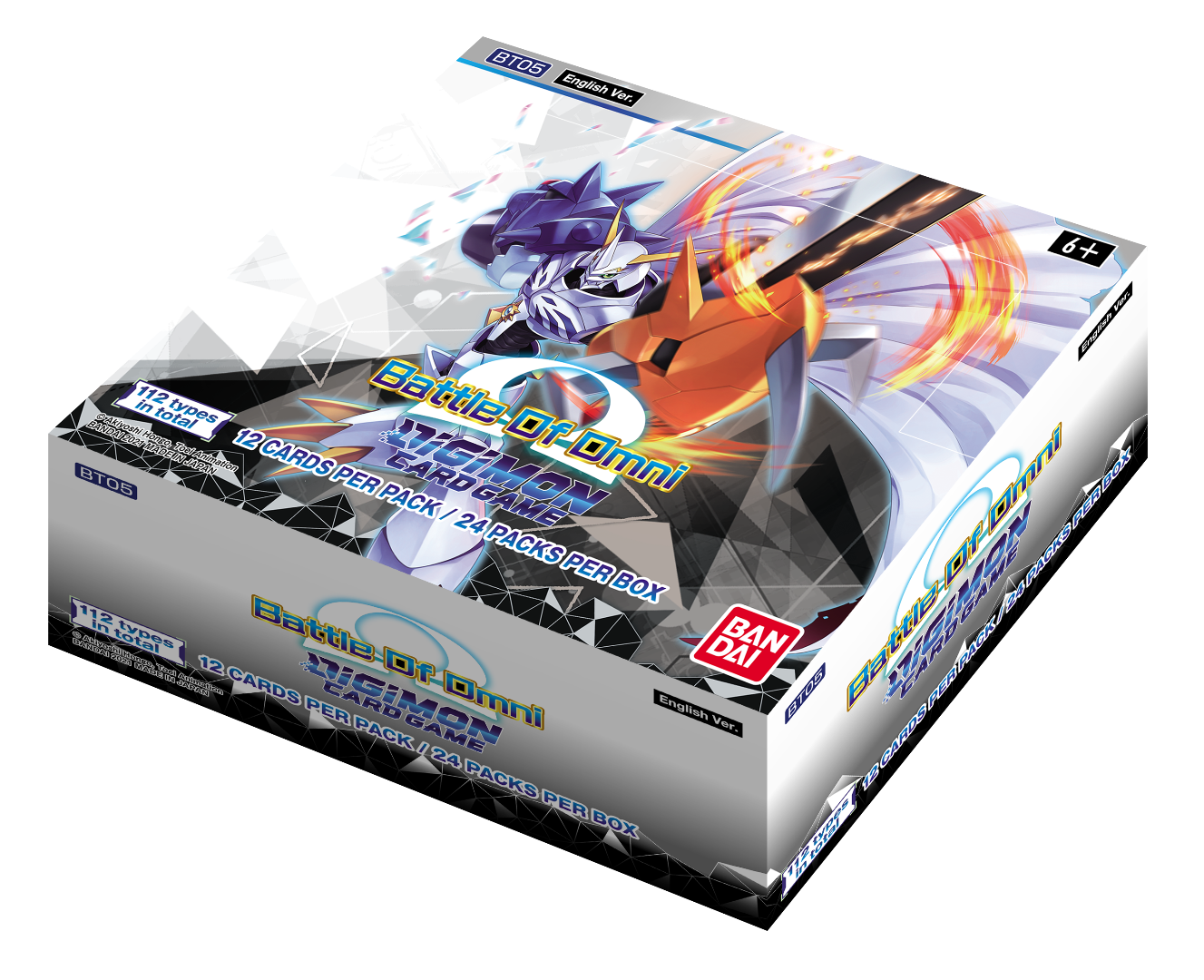 Digimon Card Game - Battle Of Omni Booster Display (24 boosters) English