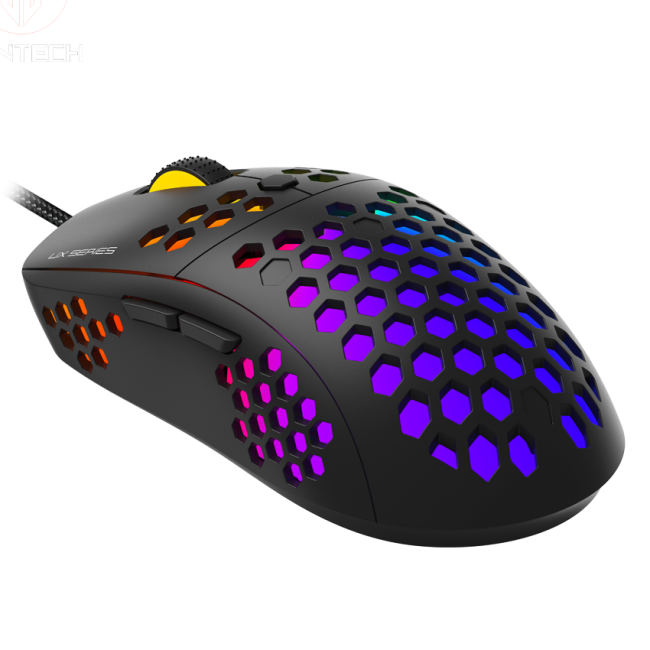 Rato Fantech Hive UX2 (RGB) 12.000 dpi + Bolsa de transporte