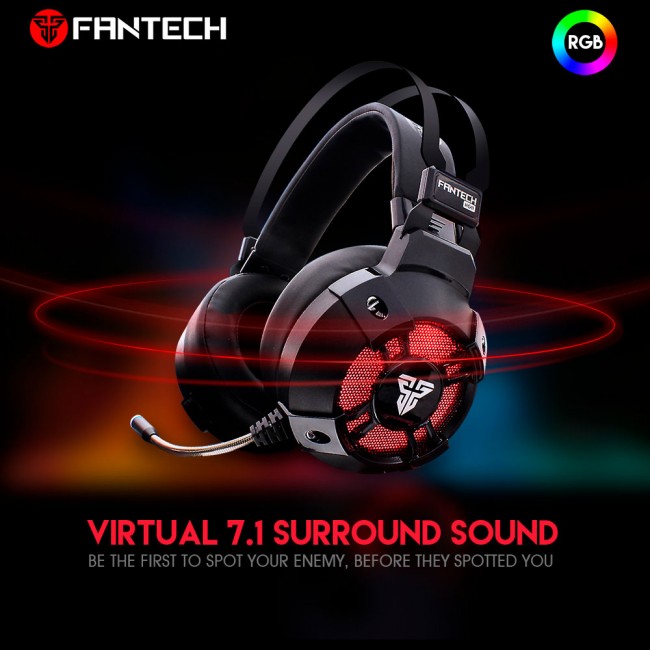 Headset Fantech Captain Virtual 7.1 HG11 PC