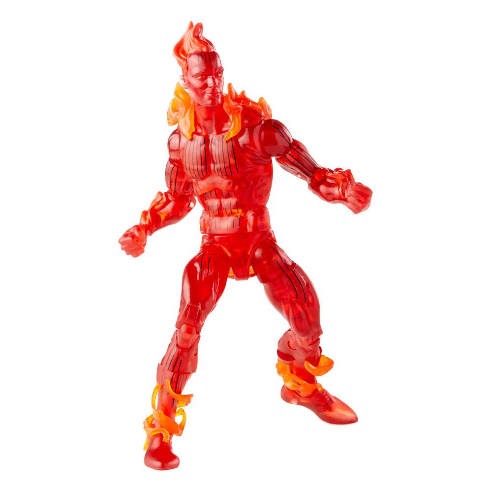 Marvel Fantastic Four Retro Collection Action Figure Human Torch 15 cm