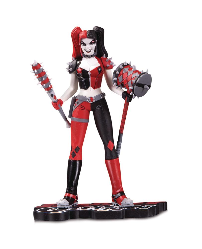 DC Comics Red, White & Black Statue Harley Quinn by Amanda Conner 18 cm