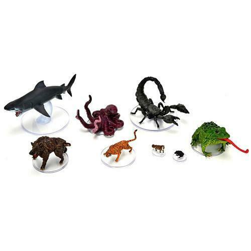 D&D Icons of the Realms: pre-painted Miniatures Wild Shape Polymorph Set 1