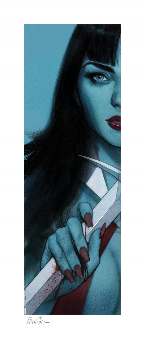 Vampirella and Red Sonja: Vampirella Unframed Art Print