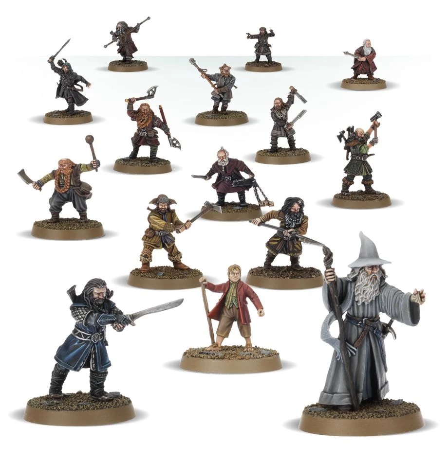 The Lord of the Rings - Thorin Oakenshield & Company Miniatures
