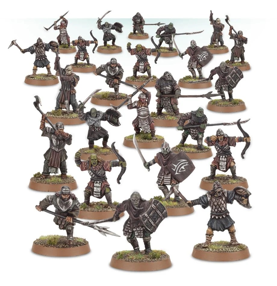 The Lord of the Rings - Mordor Orcs Miniatures