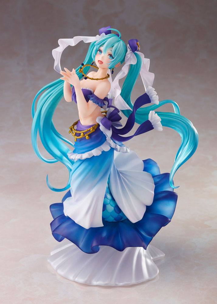 Vocaloid PVC Princess AMP Statue Hatsune Miku Mermaid Ver. 18 cm