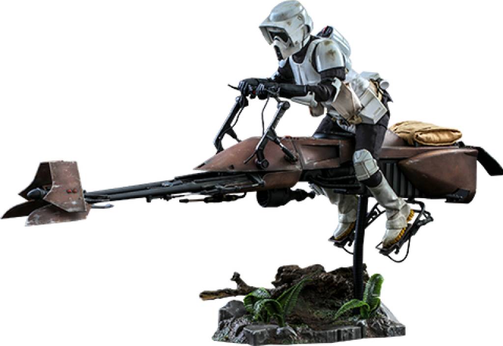 Star Wars: Return of the Jedi - Scout Trooper and Speeder Bike 1:6 Figure