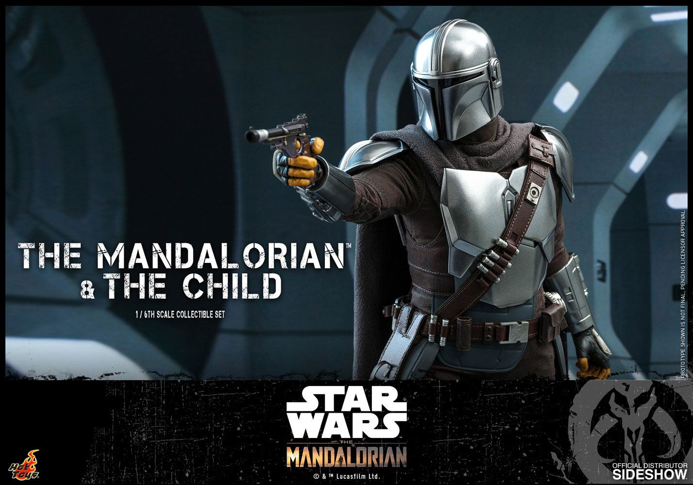Star Wars: The Mandalorian and The Child 1:6 Scale Figure Set 